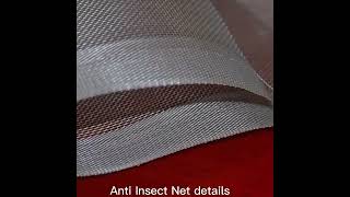 Hdpe Plastic Mesh Resistant Greenhouse insect net for agriculture