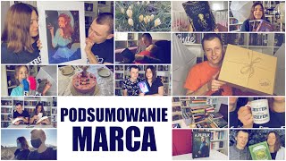 Podsumowanie marca: firma, unboxingi i dużo książek! | Strefa Czytacza