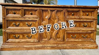 EXTREME FURNITURE MAKEOVER | Wild before and after! 😮