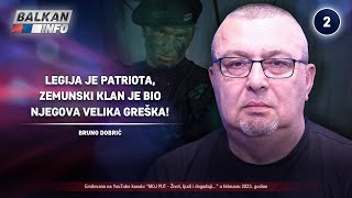 INTERVJU: Bruno Dobrić - Legija je patriota, zemunski klan je bio njegova velika greška! (7.3.2023)