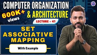 L-3.10: Set Associative Mapping with Examples in Hindi | Cache Mapping | Computer Organisation