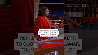 Rep. Jasmine Crockett: To quote Kendrick Lamar, Trump is 'not like us'
