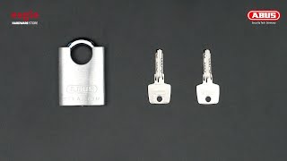 [119] ABUS 66CSTI/50 50mm #EC75 Closed Shackle Titalium Padlock (EAGLE)