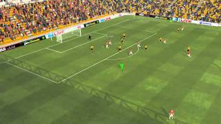 Wolves vs Stoke - Cristaldo Goal 51st minute