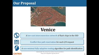 Venice: Improving SSD Parallelism at Low Cost via Conflict-Free Accesses - ISCA 2023 Lightning Talk