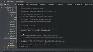 Solving the Static Syntax Error in Python/ Django