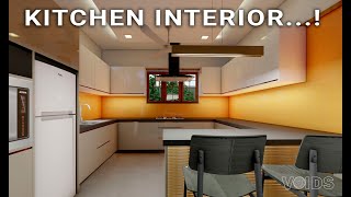 MODERN KITCHEN INTERIOR DESIGN WALKTHROUGH