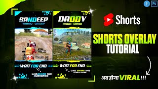 Make This Awesome 🔥 Overlay || How to Gaming Shorts Overlay on Android