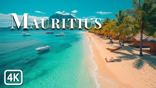 Marvelous Mauritius 4K: Drone Footage with Relaxing Piano Music ♫