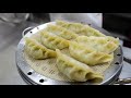 amazing handmade dumpling making of 43 year career master – korean street food