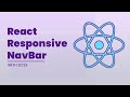 React responsive navbar 2024 | Beginner friendly project.