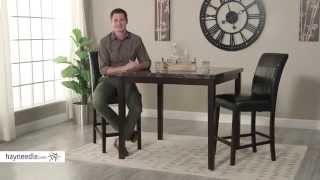 Finley Home Milano Counter Height Table - Product Review Video