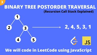 Binary Tree Postorder Traversal | Leetcode | JavaScript
