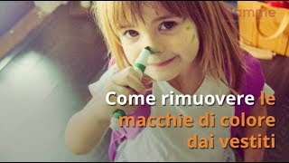 Come rimuovere le macchie di pennarello dai vestiti? | Mamme.it