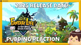 FANTASY LIFE i: The Girl Who Steals Time launches in April 2025 | Pudding Reaction (Nintendo Switch)