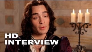 Romeo and Juliet: Ed Westwick "Tybalt" On Set Movie Interview | ScreenSlam