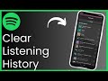 How To Delete History On Spotify !