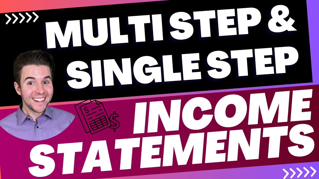 Multi Step Income Statement Example Stop Guessing Transtutor Blog