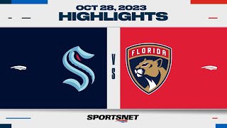 NHL Highlights | Kraken vs. Panthers - October 28, 2023