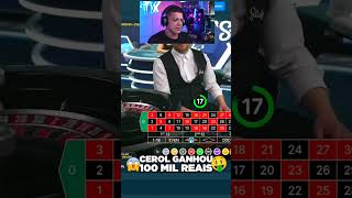 CEROL ENGANOU CASSINO AO VIVO E GANHOU 100.000 REAIS!🤩