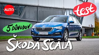 TEST: ŠKODA Scala - Hľadali sme 5 dôvodov, prečo môže byť ešte stále dobrou voľbou