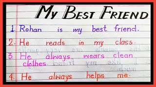 Essay on My Best Friend | 10 lines on My Best Friend | My best friend par essay