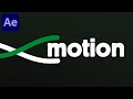 Minimal Line Motion Graphics Text Animation in After Effects - After Effects Tutorial