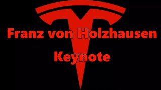 Tesla Franz Von Holzhausen Keynote Address 2017 Audio Only W/Subs