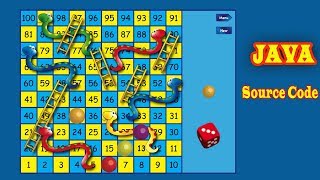 snake and ladder Game in JAVA | Java tutorial | game store