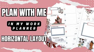 Plan With Me [Happy Planner Horizontal Layout]