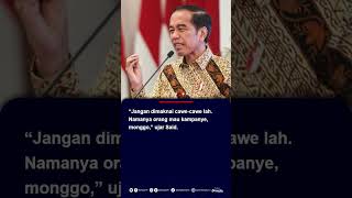 PDI-P Tak Masalah Jokowi Kampanye di Pilkada: Kalau Istirahat Kesepian #jokowi #pdip #shorts