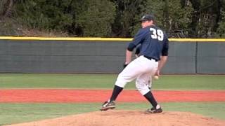 RHP Luke McCreesh pitching mechanics