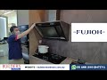 fujioh fr sc2090v heavy duty and easy maintenance kitchen hood imported from japan.