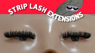 DIY Lash extensions At Home | Safe to do it , individual eyelashes Extensions - DiY Eyelash