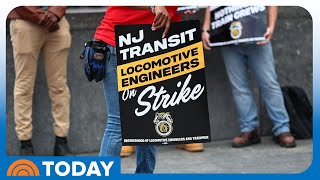 NJ Transit strike shuts down trains, leaving passengers scrambling
