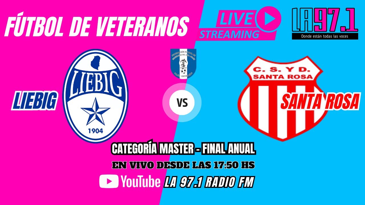 Liebig Vs Santa Rosa Final Anual Veteranos Master Youtube
