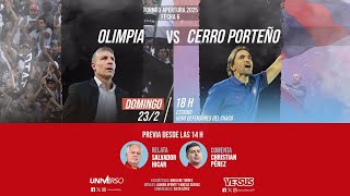 #Olimpia vs. #CerroPorteño - Fecha 6 - Torneo Apertura 2025