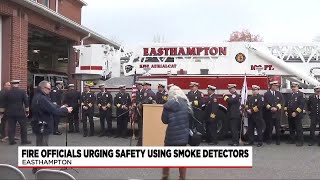 Fire officials stress importance of smoke detectors