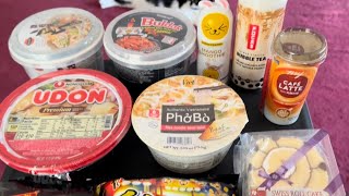 10 International convenience food items review￼! Bland or Savory??