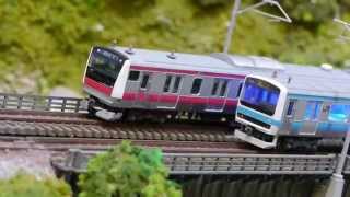 [鐵道模型HD] k'ice N-Gauge File 28.0：台北驛‧JR東日本電車 \u0026 台鐵×京急 友好鉄道協定締結 JR East \u0026 TRA × Keikyu（鉄道模型、Nゲージ運転会）