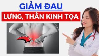 Ngày 13: Các bài tập giúp giảm đau lưng và đau dây thần kinh tọa tại nhà! Dr Thuỳ Dung