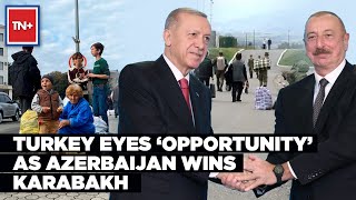 Turkey’s Erdogan Holds Talk With Aliyev In Azerbaijan, Eyes Nakhchivan Land Corridor Via Armenia