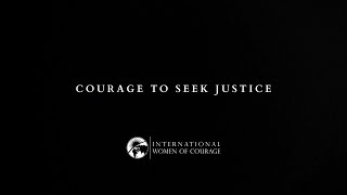 The Courage to Seek Justice - International Women of Courage 2024