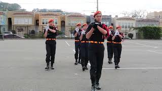 Balboa HS Flag Drill Team Spring Competition 2024