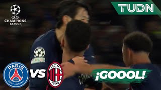 ¡GOOOL! Lee Kang-In marca el tercero | Paris Saint Germain 3-0 Milan | UEFA Champions League 2023/24