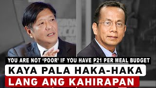 Kaya Pala Haka-haka lang ang Kahirapan dahil 21 Pesos Lang Hindi Ka na Mahirap