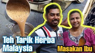 Teh tarik herba style Malaysia