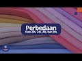 Perbandingan Ketebalan 20s, 24s, 30s dan 40s