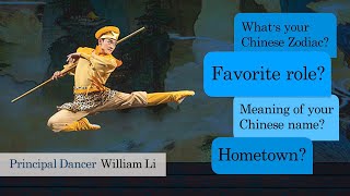 Q&A with Shen Yun Principal Dancer William Li | Classical Chinese Dance