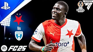 Slavia Prague vs Malmö FF | UEFA Europa League 2025 League Phase Full Match Highlights | HD Gameplay